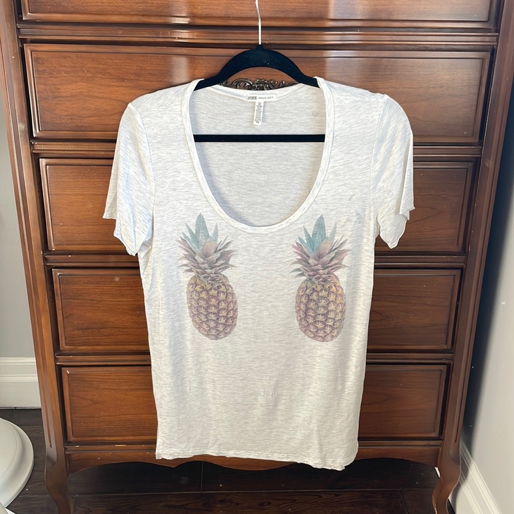 Victoria Secret PINK pineapple t shirt